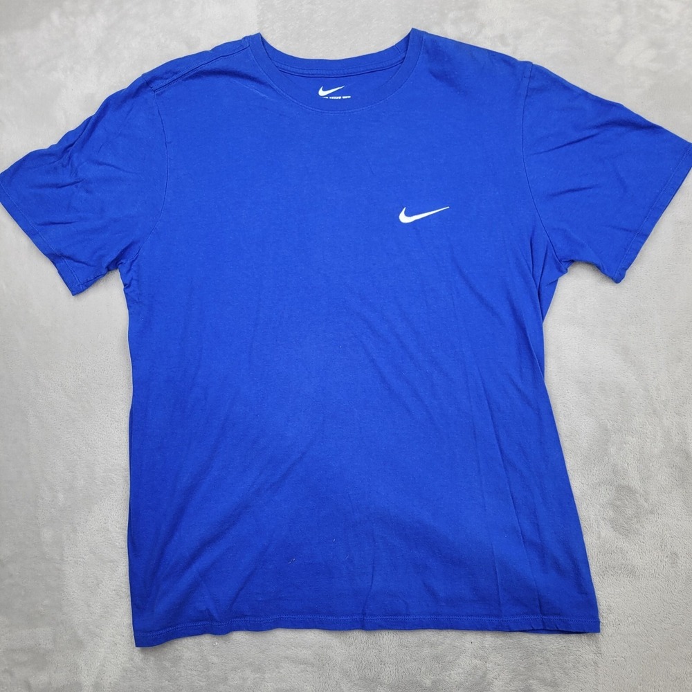Nike Shirt Mens‎ XL Performance Athletic Crewneck Swoosh Basic Skate Tee Adult